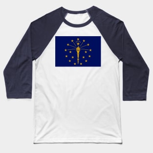 Flag of Indiana Baseball T-Shirt